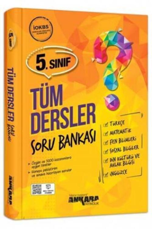 5.Sınıf Tüm Dersler Soru Bankası Ankara