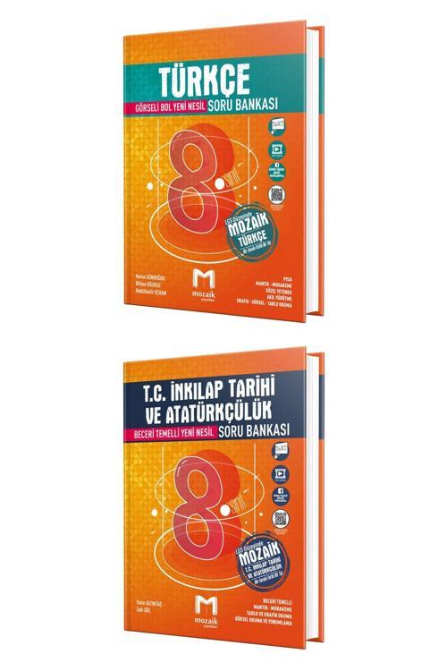 Mozaik 8. Sınıf Lgs Türkçe Inkılap Soru Seti 2 Kitap Yeni 2023