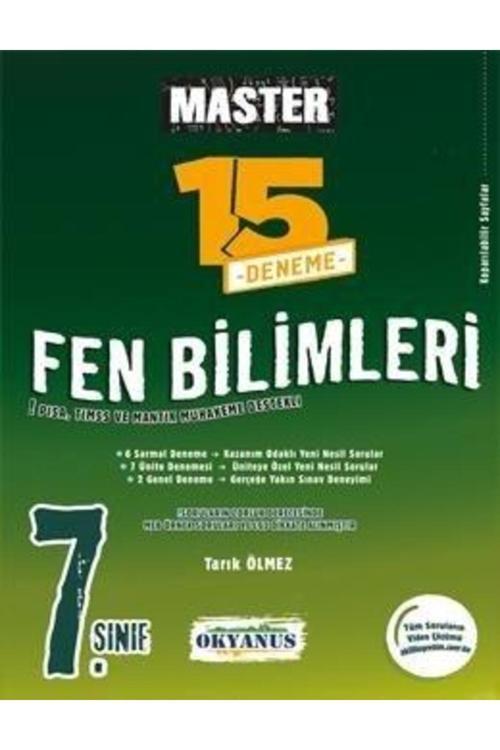 7. Sınıf Fen Bilimleri Master 15 Deneme