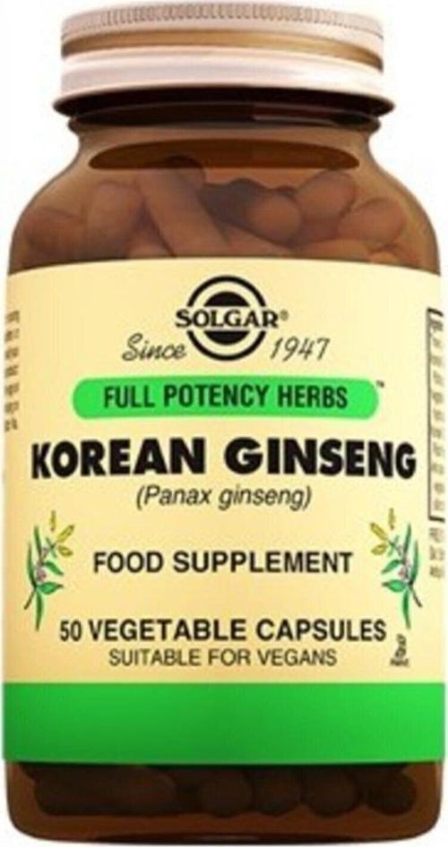 Korean Ginseng (PANAX GİNSENG) 50 Kapsül E-vital