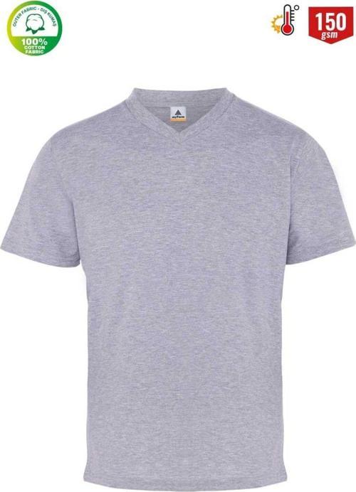 T-Shırt Comfort V Yaka Supreme Gri 08129