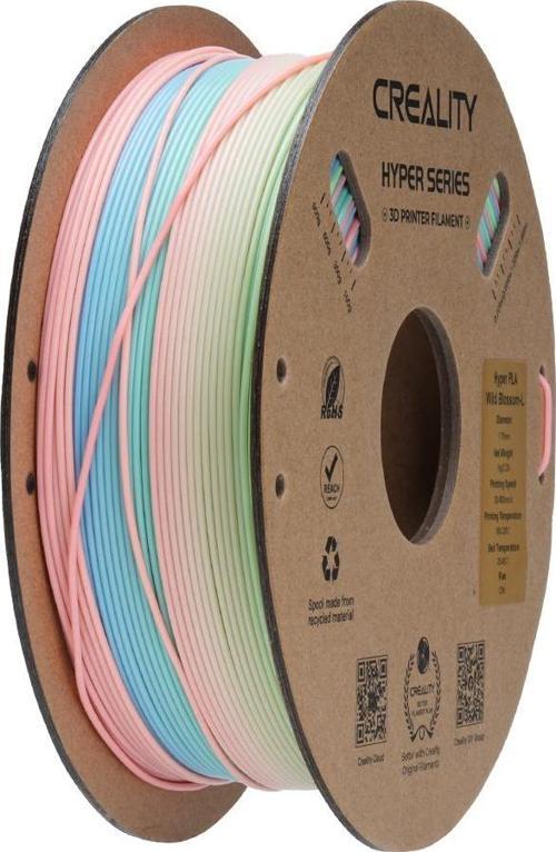 Hyper PLA Gökkuşağı Filament Wild Blossom - Long 1.75mm 1kg