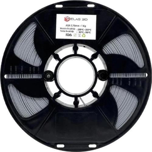 ELAS ASA Gri Filament 1.75mm 1kg
