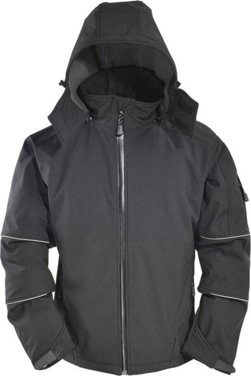 İzwell Vwjk112 Outdoor Softshell Mont Siyah