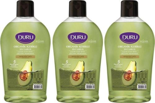 Sıvı Sabun Organik İçerikli Avokado 1500 ml x 3 adet