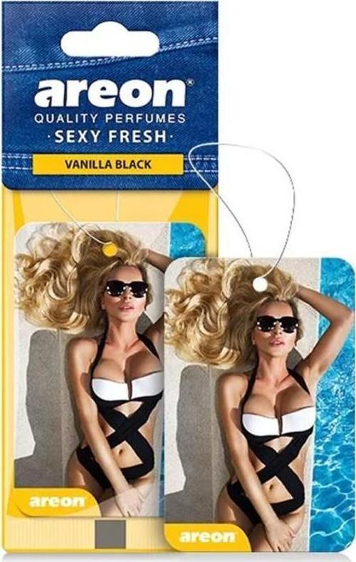 Sexy Fresh Vanilla Black Oto Araç Kokusu