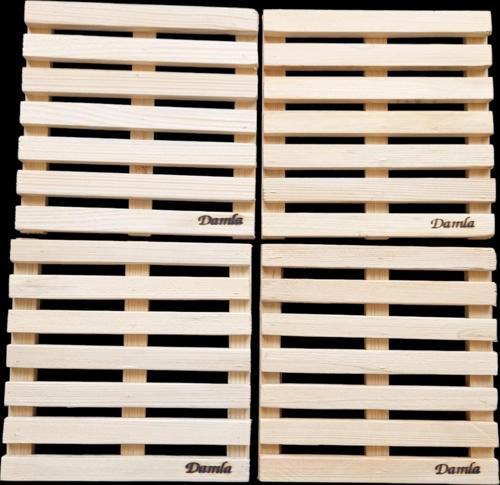 4Adet Gönderilecektir Ahşap Kare Nihale 18,5x18,5cm Sarıçam 39963669466976adb3