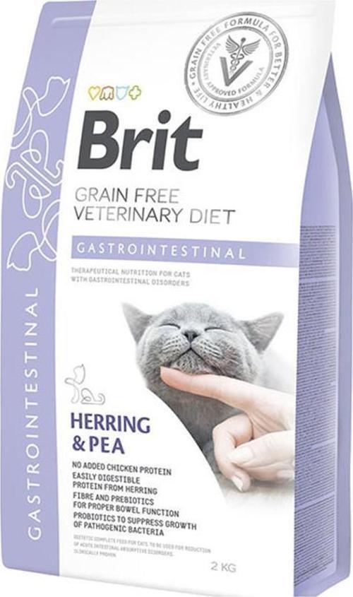 Brit Veterinary Diet Gastrointestinal Sindirim Sistemi Destekleyici Tahılsız Kedi Maması 2 kg