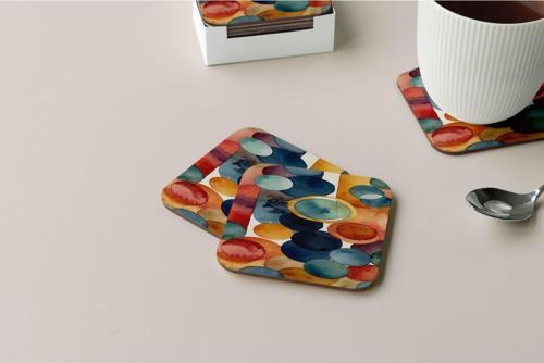 Dekoratif Bardak Altlığı Circle Design 401