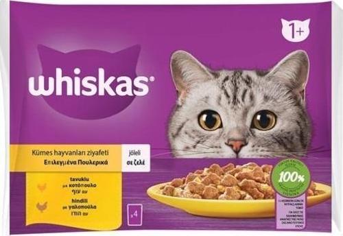 Pouch Kümes Hayvanlı Tavuk Hindi Kedi Konserve 4 x 85 Gr
