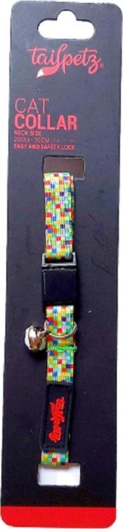 Cat Color Easy & Safety Lock Dazzle Ayarlanır Kedi Boyun Tasması