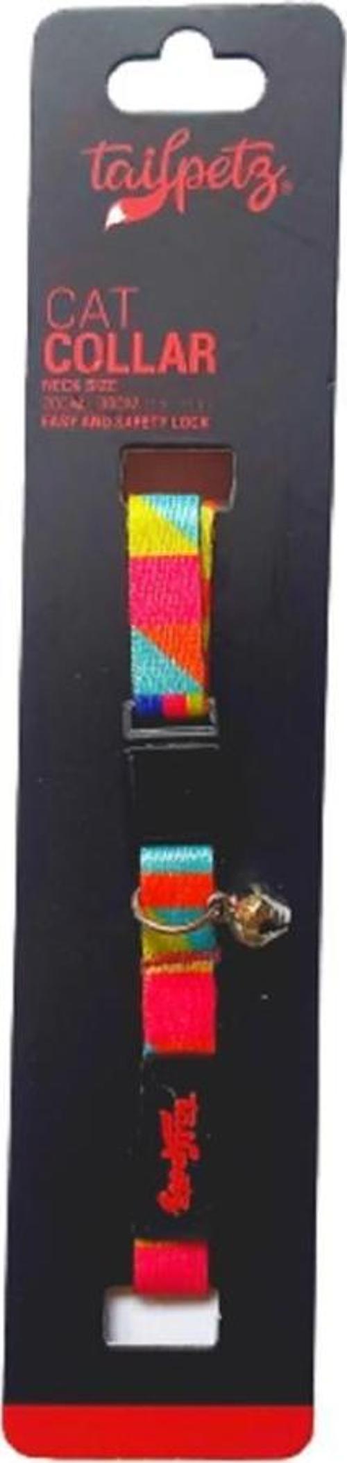 Cat Color Easy & Safety Lock Spirit Ayarlanır Kedi Boyun Tasması