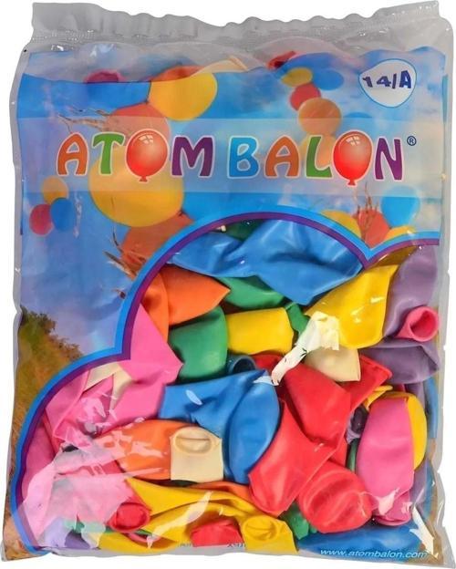 Normal Balon Karışık Renk 14/A 100'lü