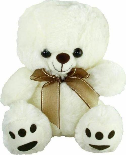 PABX21957-20 Peluş Ayı Kurdelalı 20 cm -Vardem