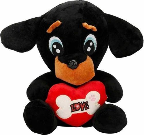 3183 Sunman, Kalpli Peluş Köpek 30 cm
