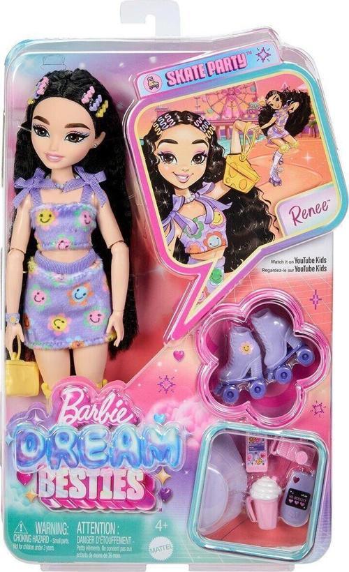 JFX99 Rene -  Dream Besties Paten Partisi Rene Bebek ve Aksesuarları