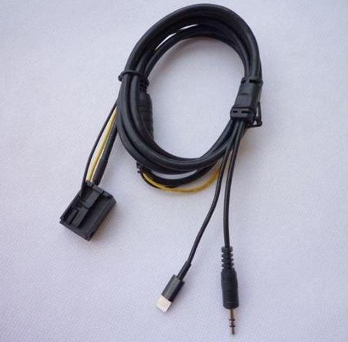 Opel Cd30 Cd70 Cdc40 Dvd90 ile Uyumlu Aux ve iPhone Lightning Şarj Sku14