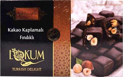 Kakao Kaplamalı Fındıklı Çifte Kavrulmuş Lokum 300G