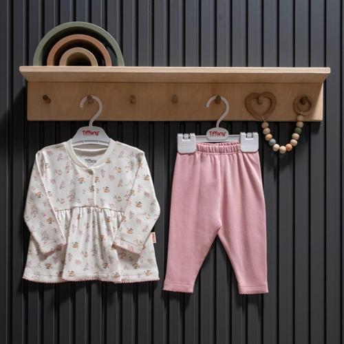 Baby Cute Cats Theme 2'li Takım 34012 Ekru