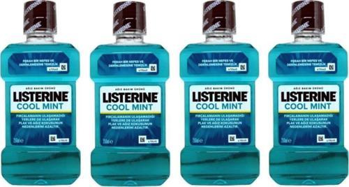 Cool Mint Ağız Bakım Suyu 250 Ml 4 Lü Set