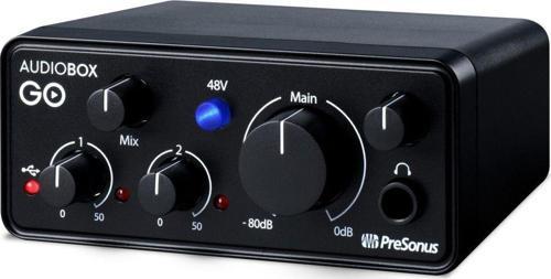AudioBox GO | Ultra kompakt, 2x2 mobil ses kartı