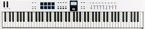 KeyLab Essential 88 MK3: Beyaz | 88-tuş yarı-ağır tuşe keyboard/ MIDI ve Modular kontrolcü, Soft Synth