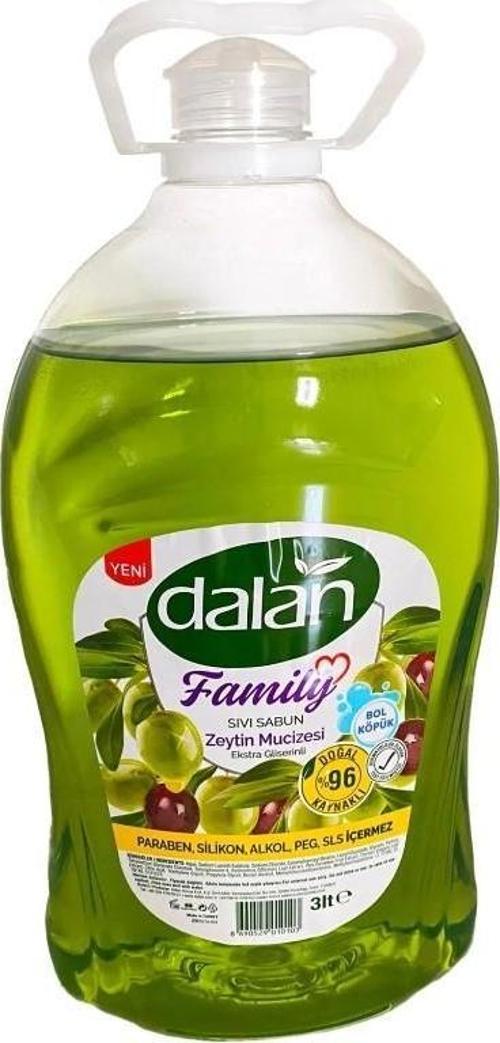 Sıvı Sabun Family Zeytin Mucizesi 3 L