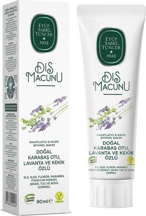 Diş Macunu 90ml Doğal Karabaş Lavanta Kekik