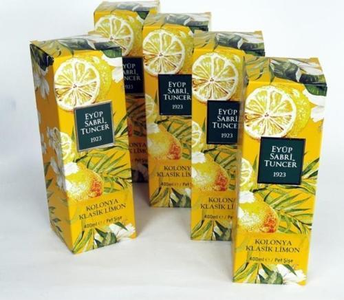 Tuncer Kolonya Klasik Limon 400 ml 5 Ad.