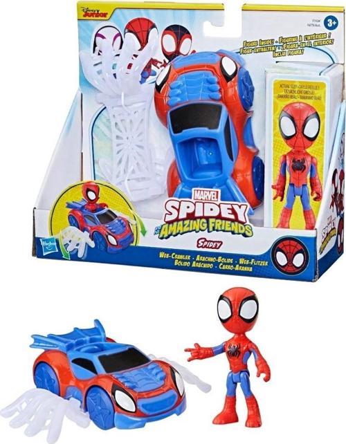Spidey and His Amazing Friends Araç ve Figür Spidey