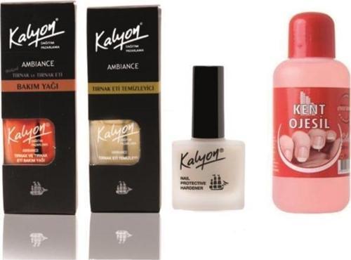 Tırnak Bakım Yağ Tırnak Eti Temizleyici Tırnak Sertleştirici Kent Aseton 200 ML