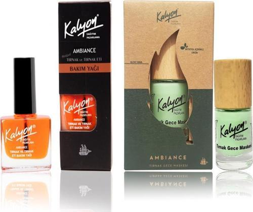 Tırnak Bakım Yağı + Bitkisel Tırnak Gece Maskesi 11 ml