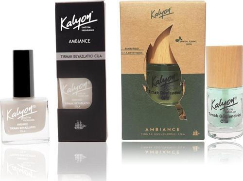 Tırnak Beyazlatıcı Cilai + Bitkisel Tırnak Güçlendirici Cila 11 ml