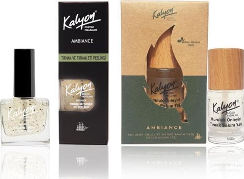 Tırnak Eti Peelingii + Bitkisel Kuruluk Önleyici Tırnak Bakım Yağı Kenevir Tohumu Yağı 11 ml