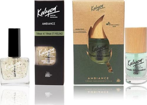 Tırnak Eti Peelingii + Bitkisel Tırnak Güçlendirici Cila 11 ml