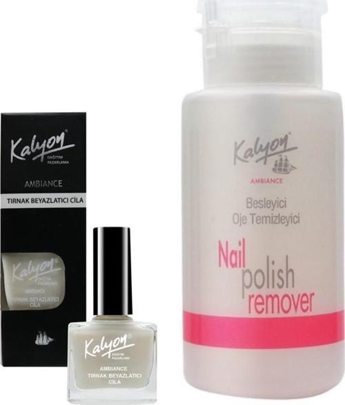 Beyazlatıcı Cila+Pompalı Aseton 200Ml