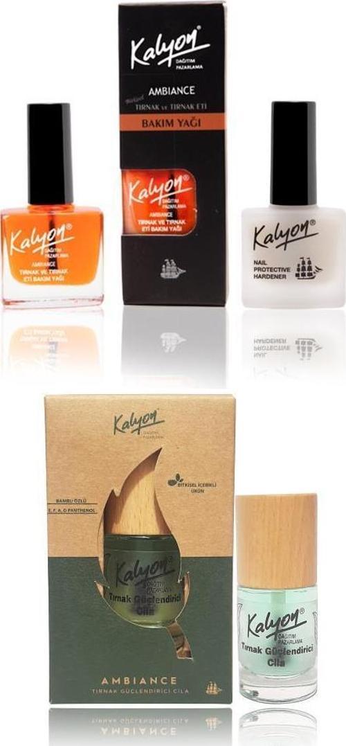 Tırnak Sertleştirici + Bakım Yağı + Bitkisel Tırnak Güçlendirici Cila 11 ml