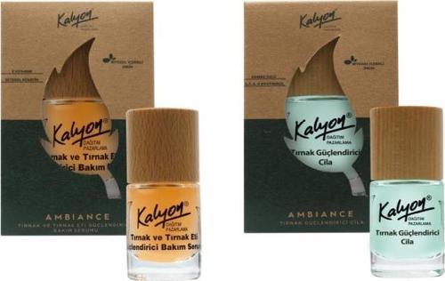 Bitkisel Tırnak Güçlendirici Cila 11 Ml+Tırnak ve Tırnak Eti Güçlendirici Bakım Serumu 11 Ml