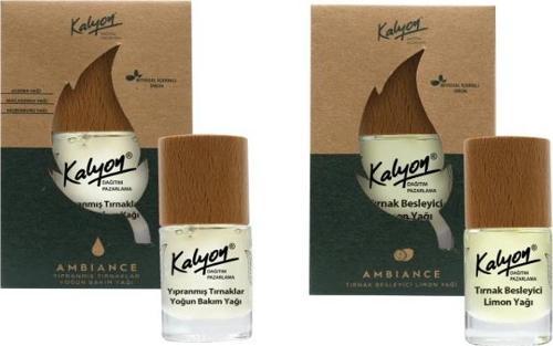 Bitkisel Yıpranmış Tırnaklar Yoğun Bakım Yağı 11 Ml+Tırnak Besleyici Limon Yağı 11 Ml