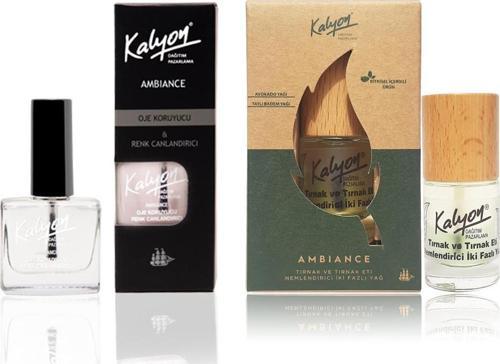 Oje Koruyucu + Bitkisel Tırnak ve Tırnak Eti Nemlendirici İki Fazlı Yağ 11 ml