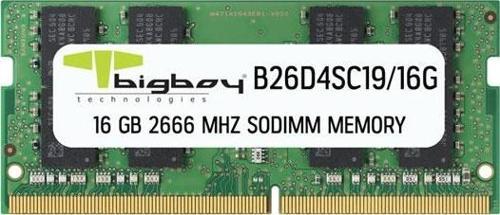 16GB DDR4 2666MHz CL19 Notebook Rami