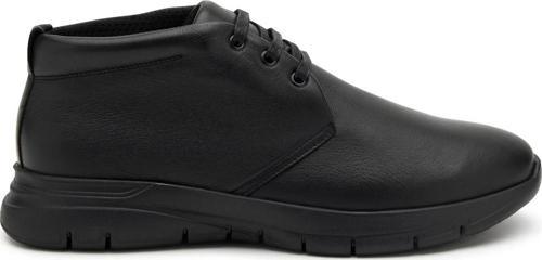 Erkek Bot 09L2  Frau SURF Leather Nero
