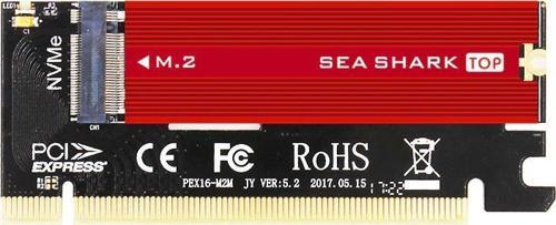 PCIe 3.0 x16 PCI M.2 x4 -M Key Soğutuculu Çevirici Ünite