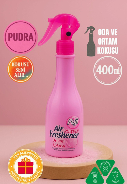 Powder Oda Spreyi 400 Ml - Air Freshener Neon Pudra Ortam Kokusu