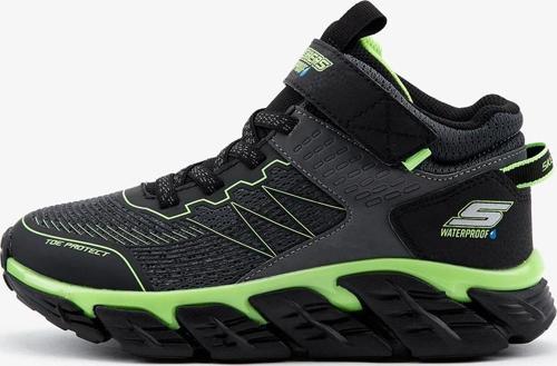 Erkek Çocuk Bot (Outdoor) 403806L CBLM Skechers TECH- GRIP Charcoal /Black /Lime Trim