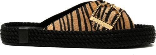 CAS20-ZEB Bohonomad Casablanca Kadın Terlik Zebra