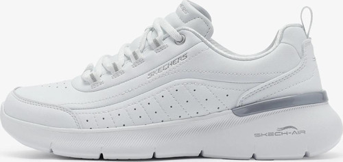 Kadın Sneaker ( Günlük) 150373 WSL Skechers SKECH-AIR DYNAMIGHT 2.0 - MODERN GLİMPSE White/Silver Kn