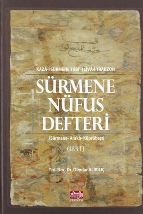 Sürmene Nüfus Defteri