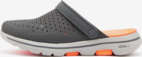 Go Walk 5 Foamies - Astonished Erkek Gri Terlik 243002 Ccor