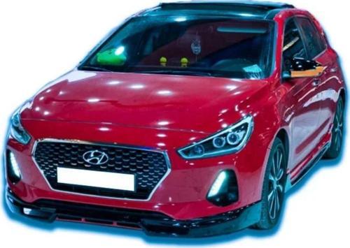 Hyundai i30 Makyajlı Ön Ek 2017+ (Plastik)(Boyasız)